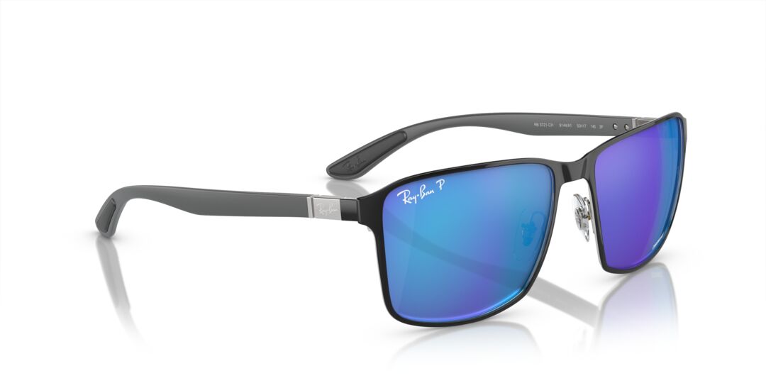 Lentes de Sol Ray Ban RB3721CH Chromance Gris