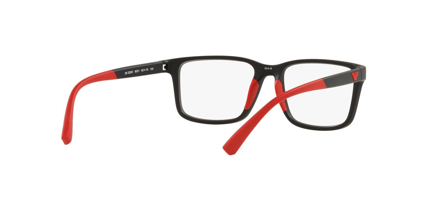 Lente Oftálmico Emporio Kids EK3203 Negro