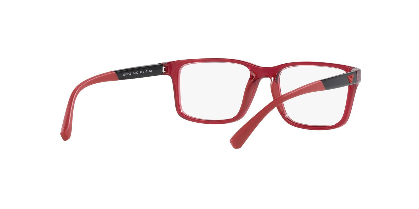 Lente Oftálmico Emporio Kids EK3203 Rojo