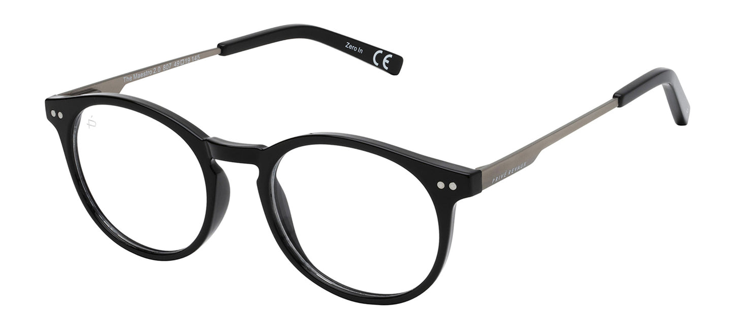 Lente Oftálmico Privé Revaux MAESTROM/BB Negro