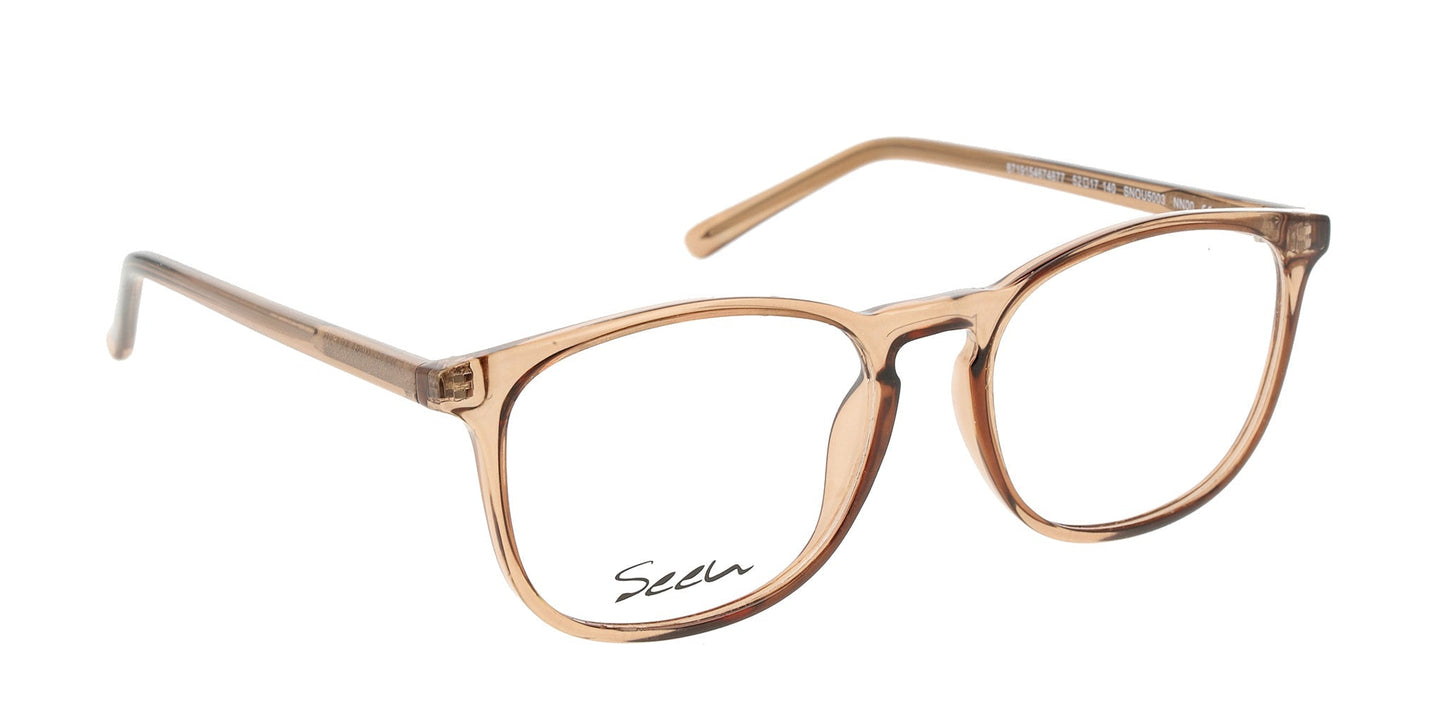Lente Oftálmico Seen SNOU5003 Café-Ópticas LUX, Ve Más Allá