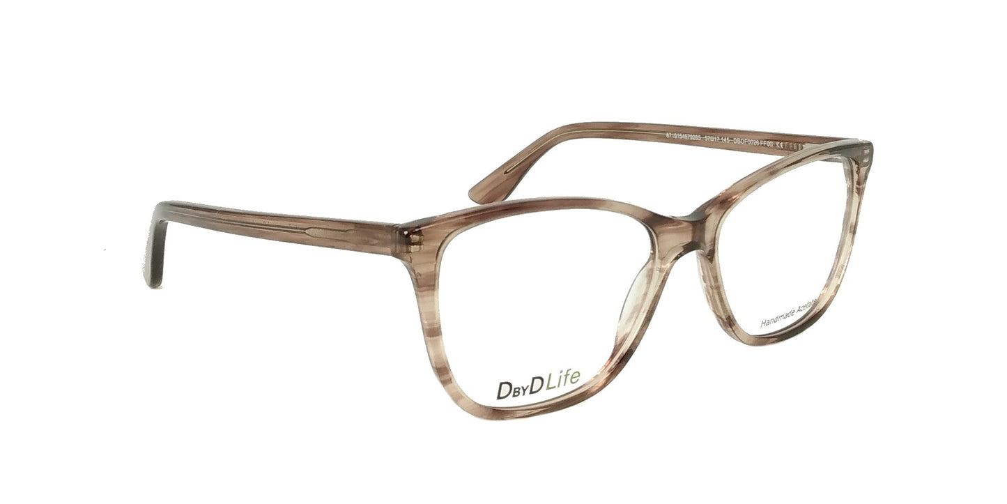 Lente Oftálmico D By D DBOF0026 Café