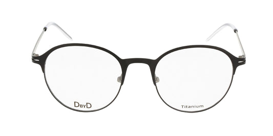 Lente Oftálmico D By D Titanium DBOU9000 Negro-Ópticas LUX, Ve Más Allá