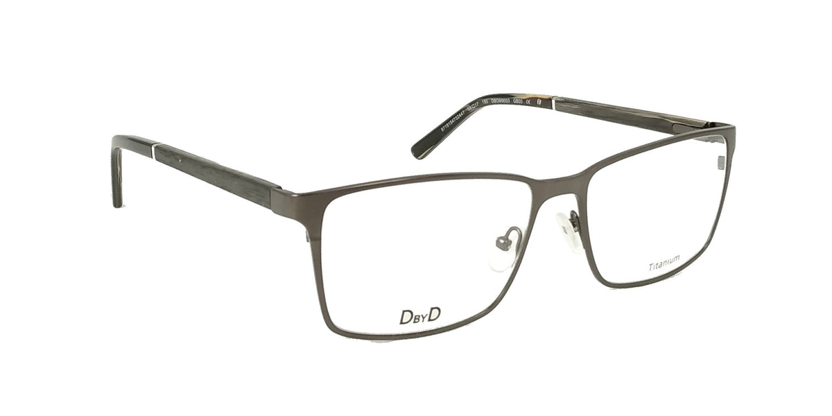 Lente Oftálmico D By D Titanium DBOM9003 Gris