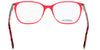 Lente Oftálmico Unofficial UNOF0236 Rojo