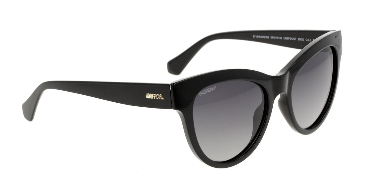 Lentes de Sol Unofficial UNSF0125 Negro-Ópticas LUX, Ve Más Allá