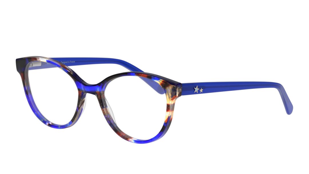 Lente Oftálmico Unofficial Kids UNOK5038 Azul