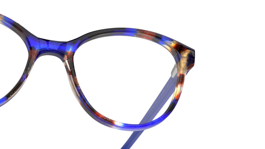 Lente Oftálmico Unofficial Kids UNOK5038 Azul