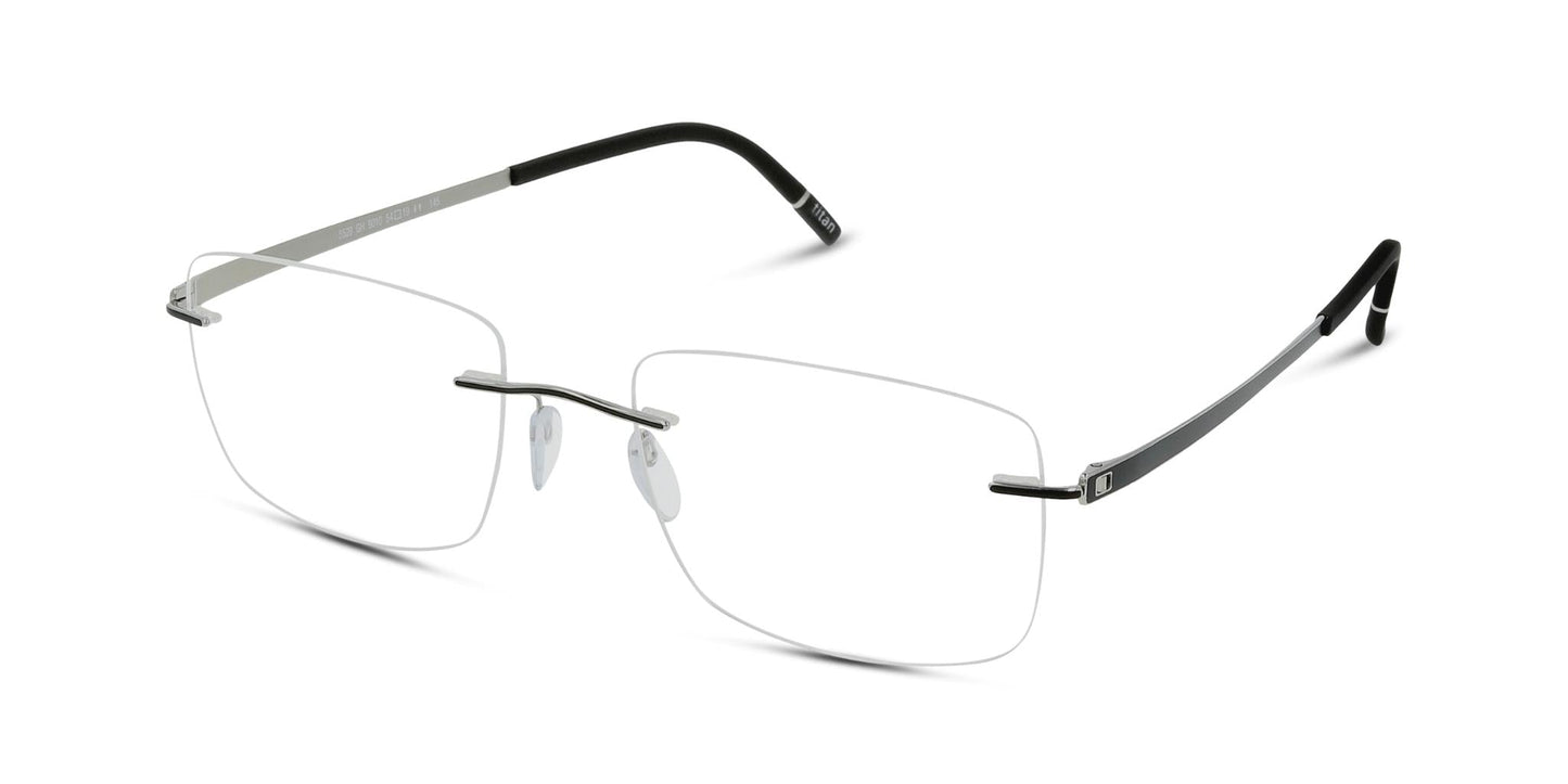 Lente Oftálmico Silhouette SI5529-GH Negro-Ópticas LUX, Ve Más Allá