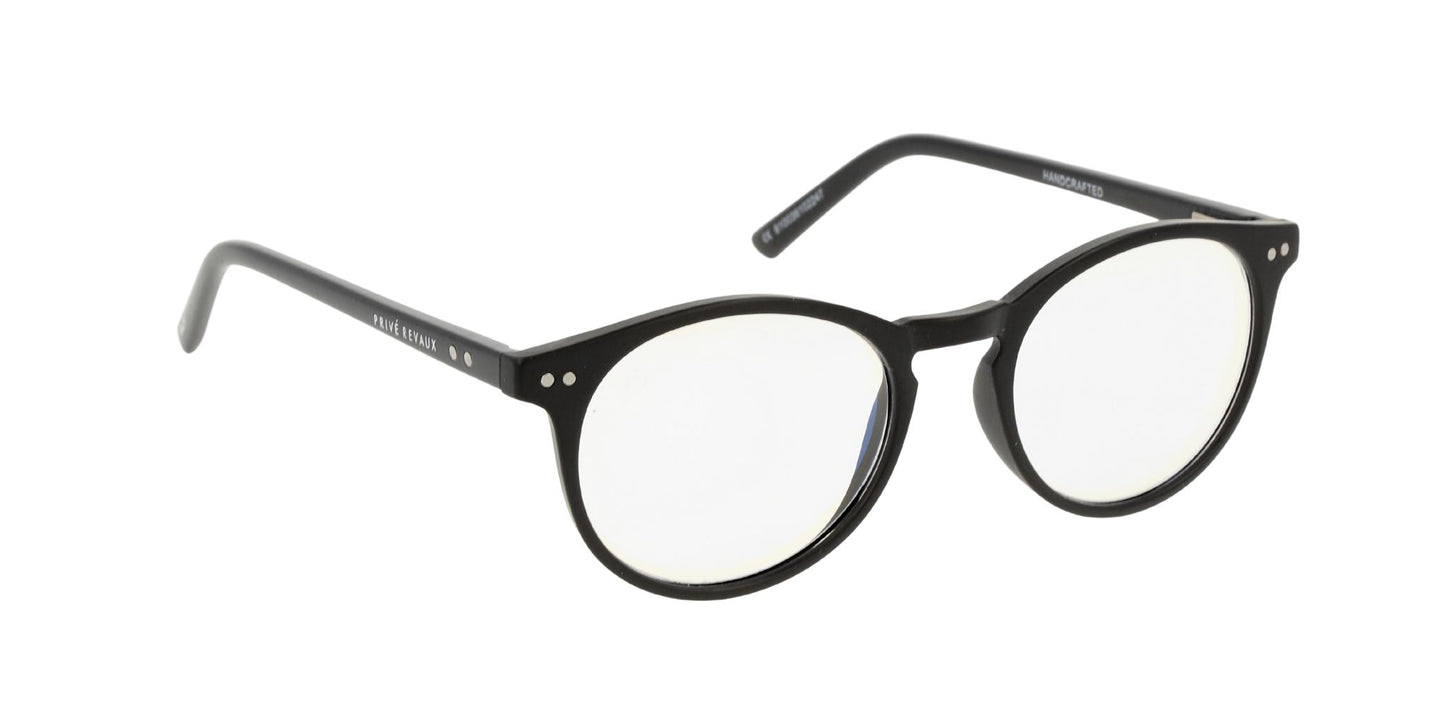 Lente Oftálmico Blue Light Privé Revaux THEMAESTRO Negro-Ópticas LUX, Ve Más Allá
