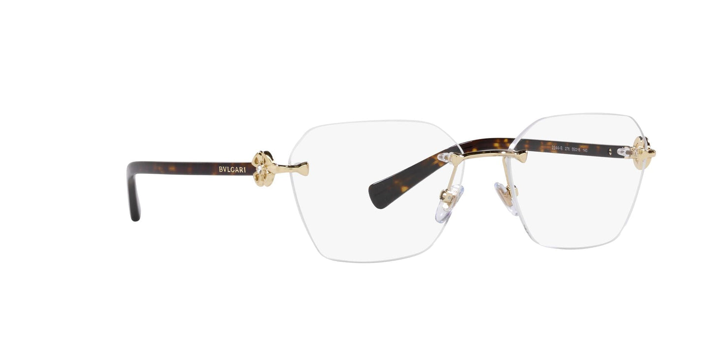 Lente Oftálmico Bvlgari BV2244B Dorado-Ópticas LUX, Ve Más Allá