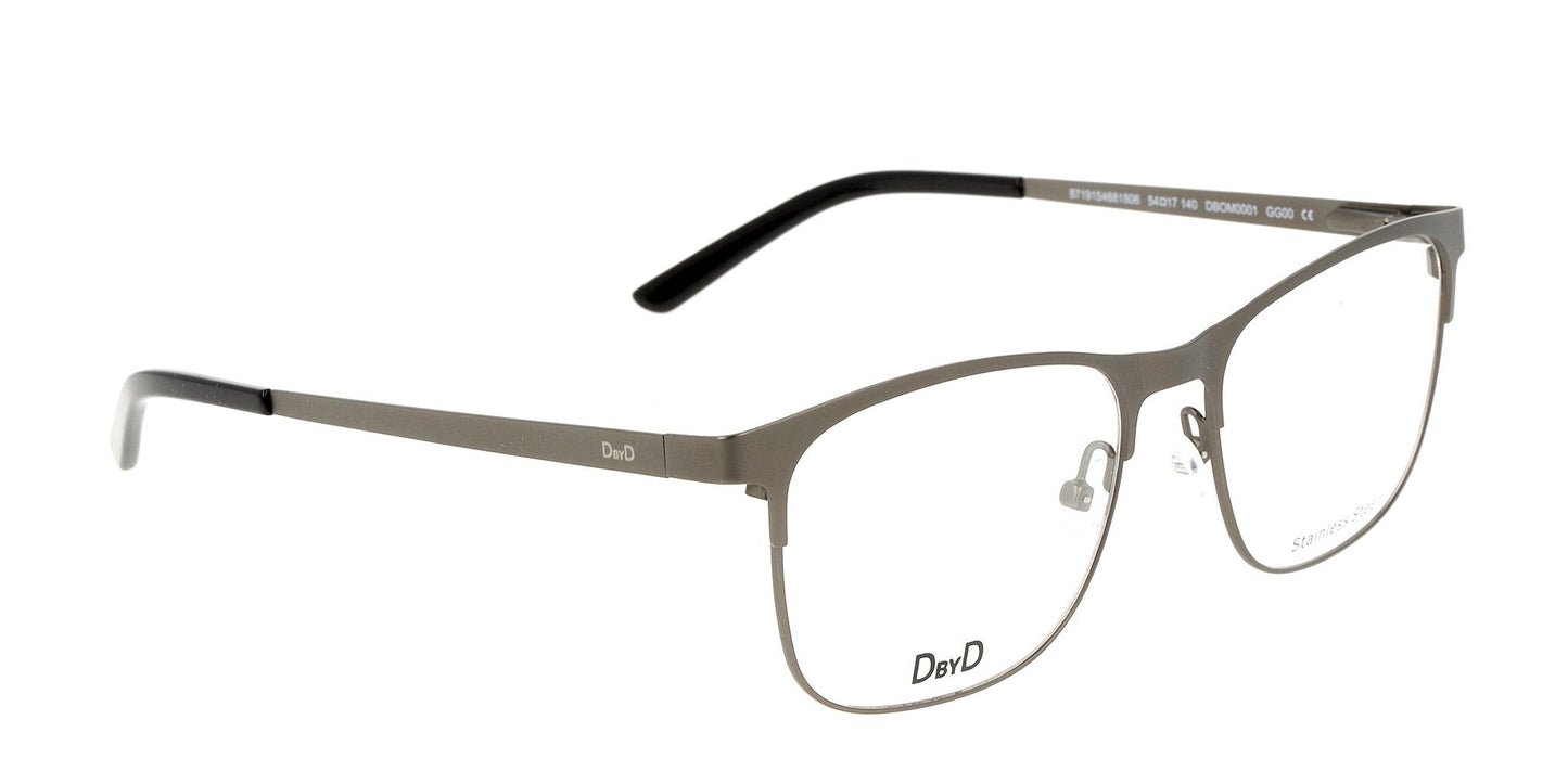 Lente Oftálmico D By D DBOM0001 Gris-Ópticas LUX, Ve Más Allá