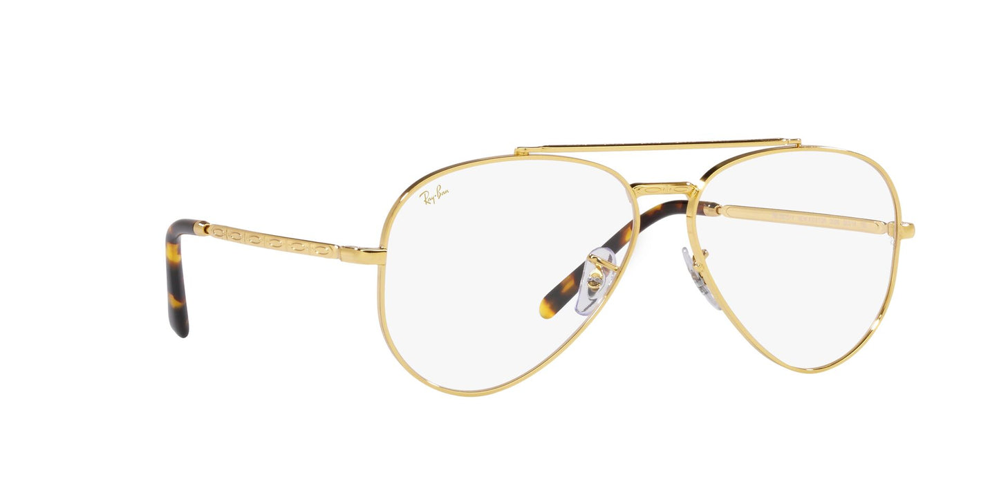 Lente Oftálmico Ray Ban RX3625V Dorado-Ópticas LUX, Ve Más Allá