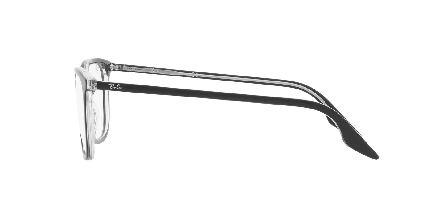 Lente Oftálmico Ray Ban RX5406 Negro-Ópticas LUX, Ve Más Allá