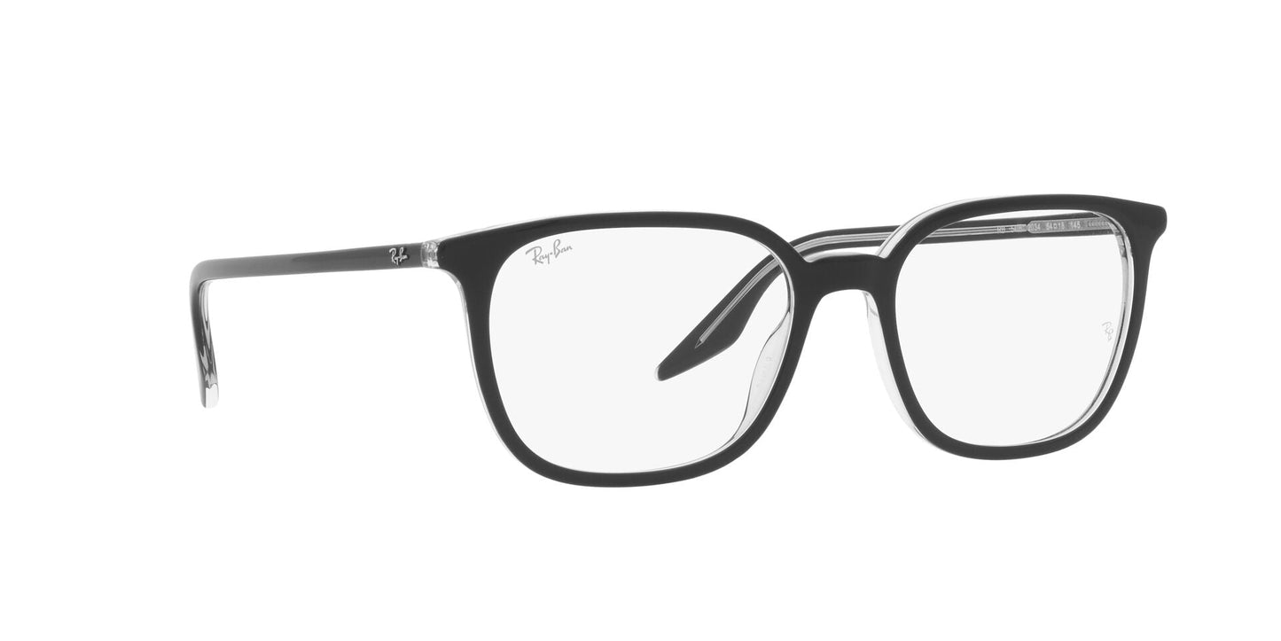 Lente Oftálmico Ray Ban RX5406 Negro-Ópticas LUX, Ve Más Allá