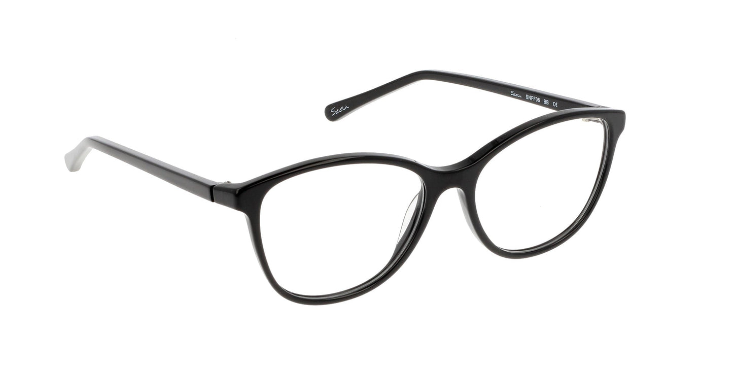 Lente Oftálmico Seen SNFF06 Negro-Ópticas LUX, Ve Más Allá