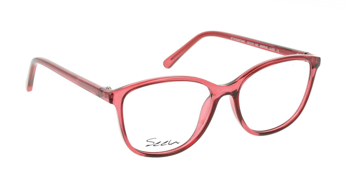 Lente Oftálmico Seen SNFF06 Rojo-Ópticas LUX, Ve Más Allá