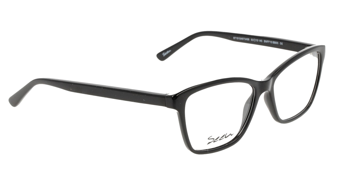 Lente Oftálmico Seen SNFF10 Negro-Ópticas LUX, Ve Más Allá