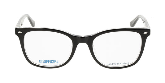 Lente Oftálmico Unofficial UNOF0018 Negro-Ópticas LUX, Ve Más Allá