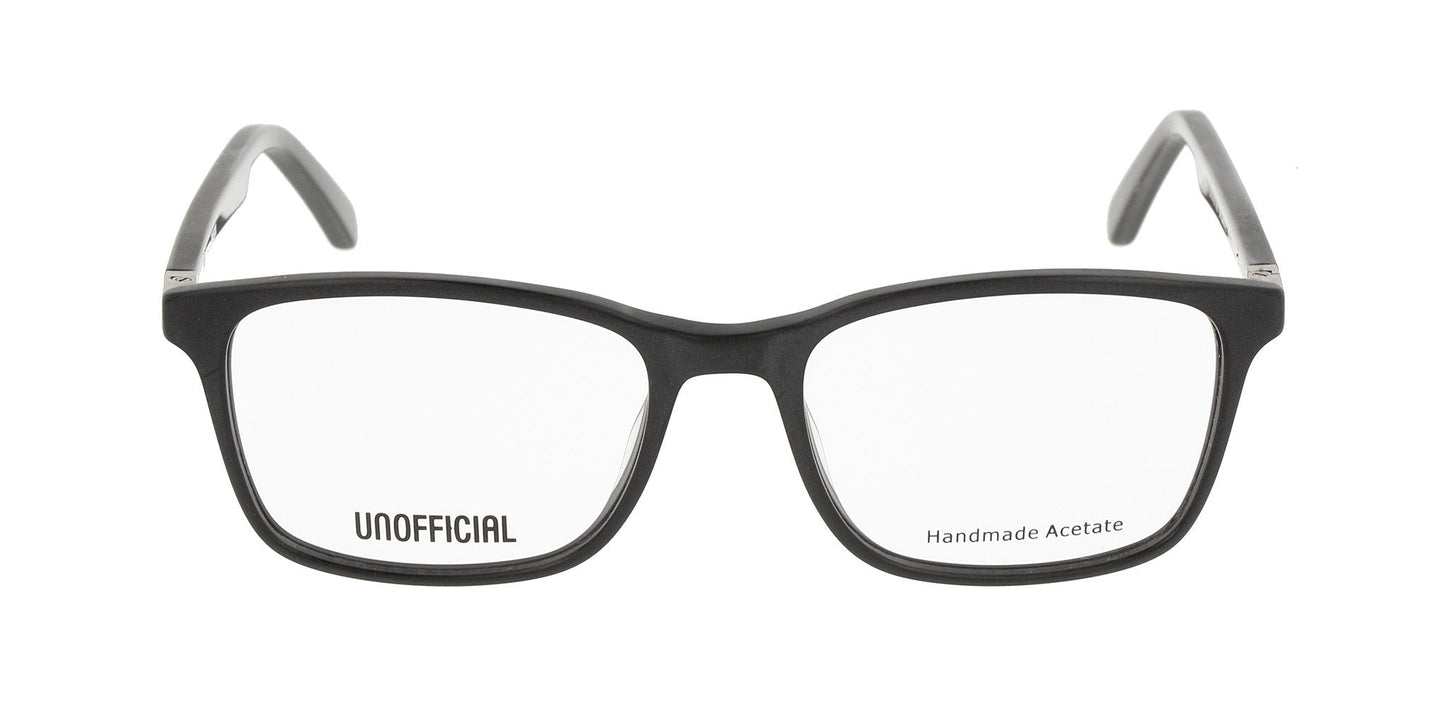 Lente Oftálmico Unofficial UNOM0075 Negro-Ópticas LUX, Ve Más Allá