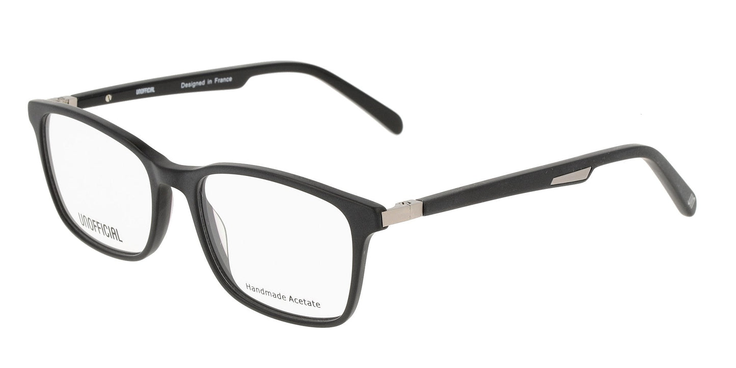 Lente Oftálmico Unofficial UNOM0075 Negro-Ópticas LUX, Ve Más Allá