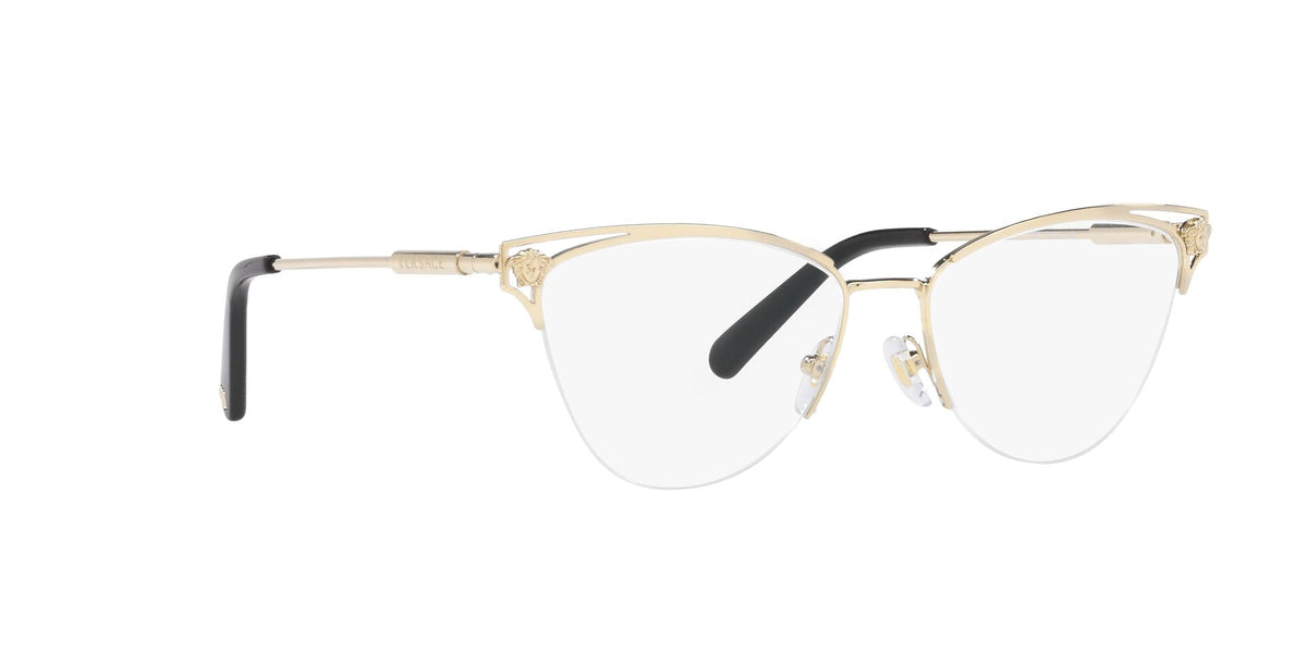 Lente Oftálmico Versace VE1280 Dorado-Ópticas LUX, Ve Más Allá