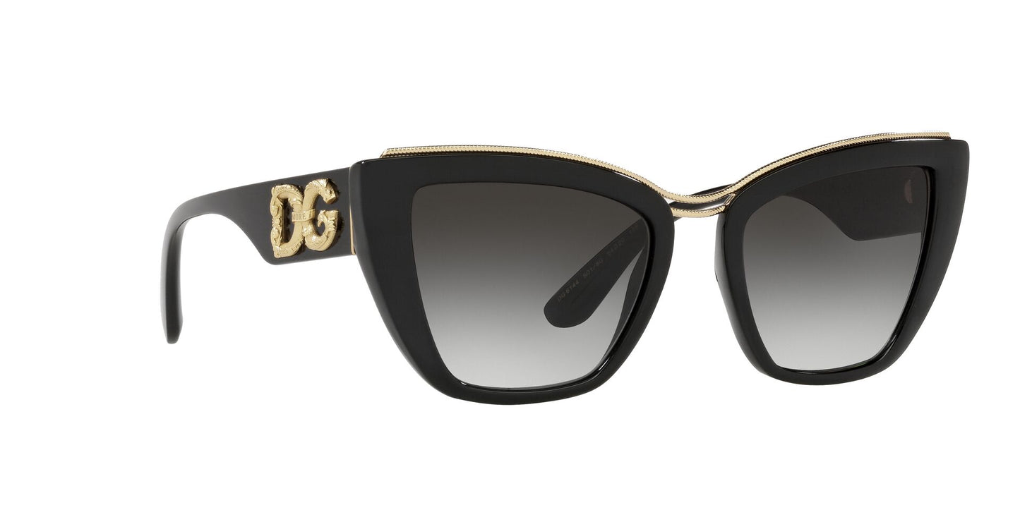 Lente Solar Dolce Gabbana DG6144 Negro-Ópticas LUX, Ve Más Allá