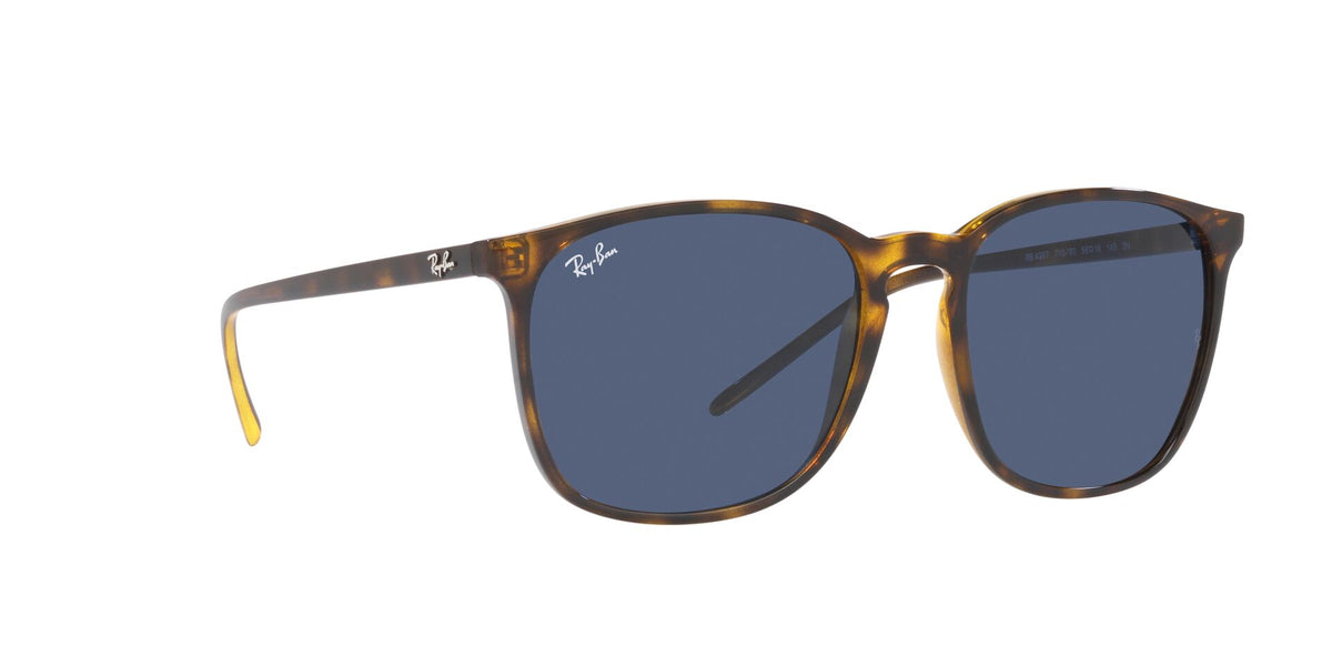 Lente Solar Ray Ban RB4387 Havana-Ópticas LUX, Ve Más Allá