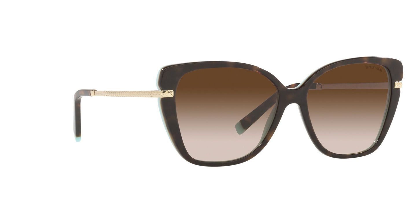Lente Solar Tiffany TF4190 Havana-Ópticas LUX, Ve Más Allá