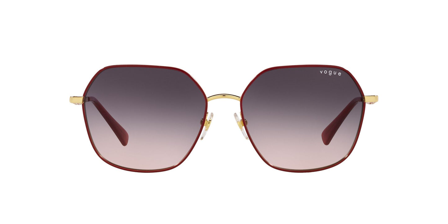 Lente Solar Vogue VO4198S Rojo-Ópticas LUX, Ve Más Allá