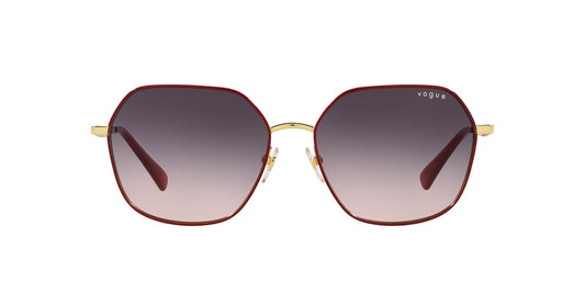 Lente Solar Vogue VO4198S Rojo-Ópticas LUX, Ve Más Allá