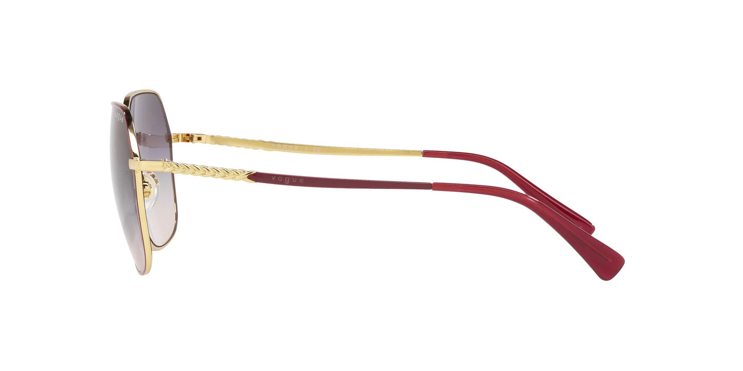 Lente Solar Vogue VO4198S Rojo-Ópticas LUX, Ve Más Allá