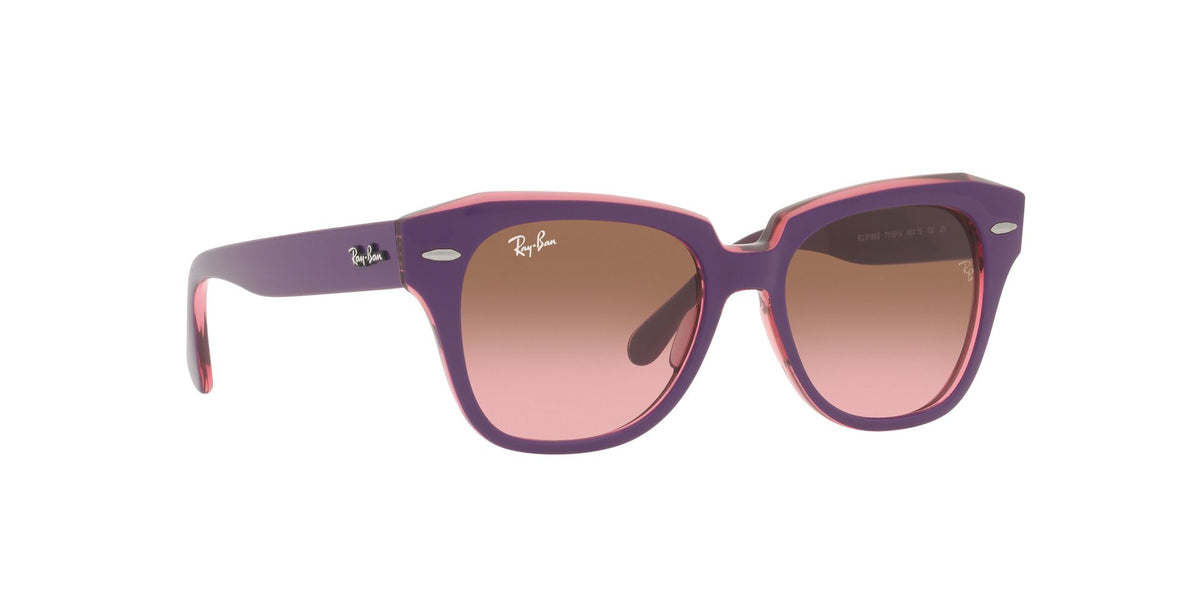 Lente de Sol Ray Ban RJ9186S Morado-Ópticas LUX, Ve Más Allá