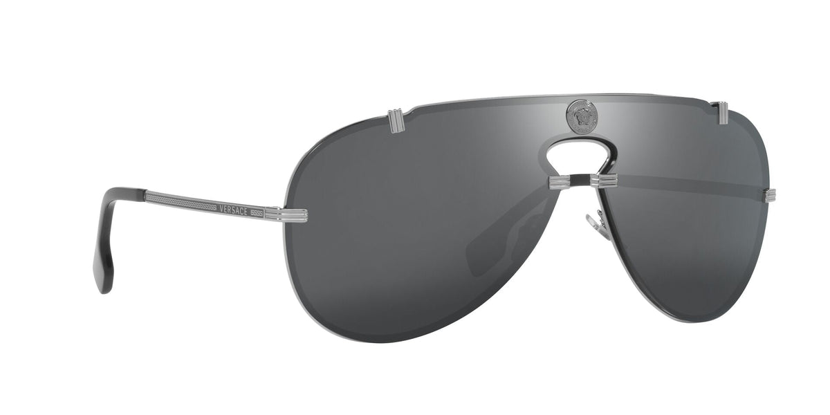 Lente de Sol Versace VE2243 Plata-Ópticas LUX, Ve Más Allá