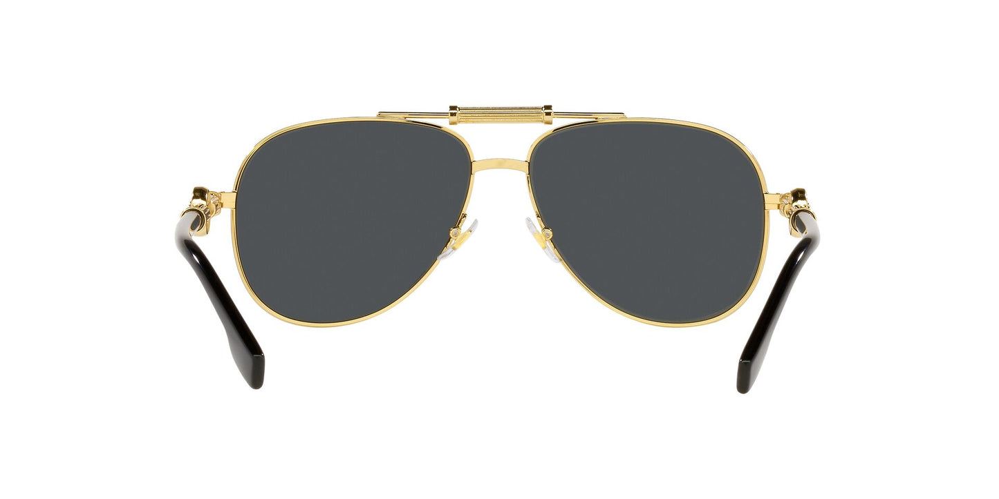 Lentes de Sol Versace VE2236 Dorado-Ópticas LUX, Ve Más Allá