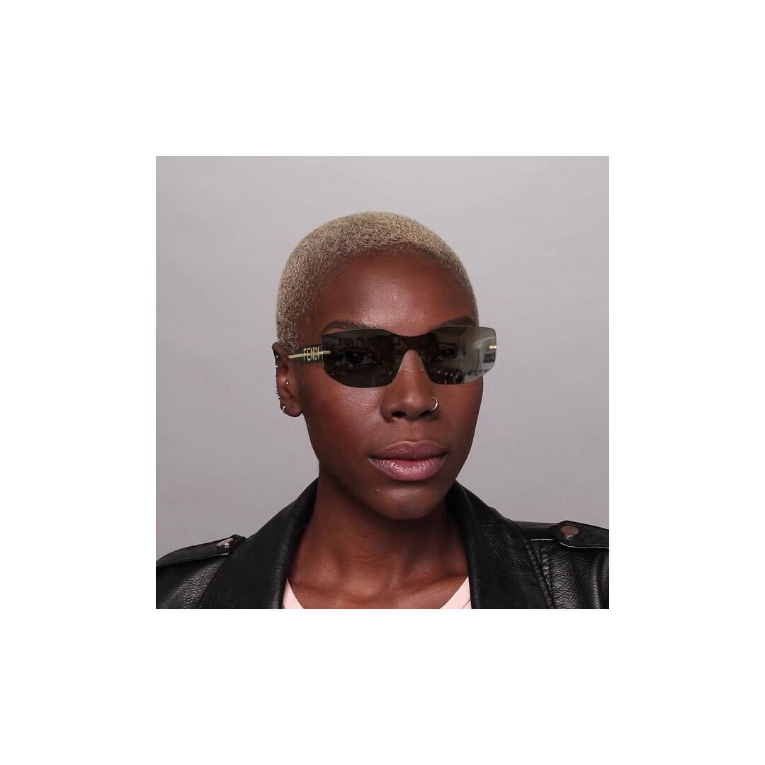 Lente Solar Fendi FE40066U Dorado