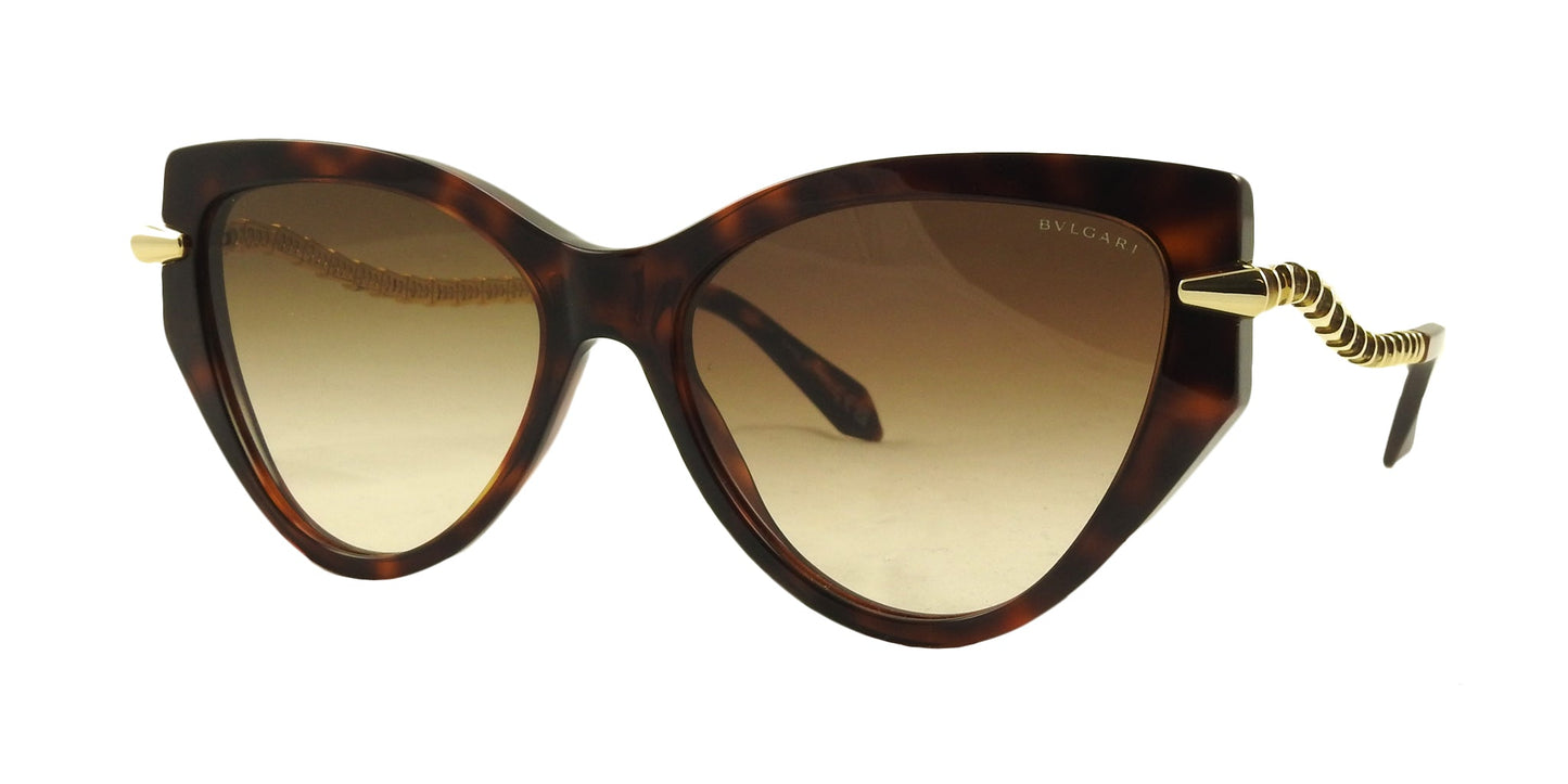 Lente Solar Bvlgari BV40001I Havana