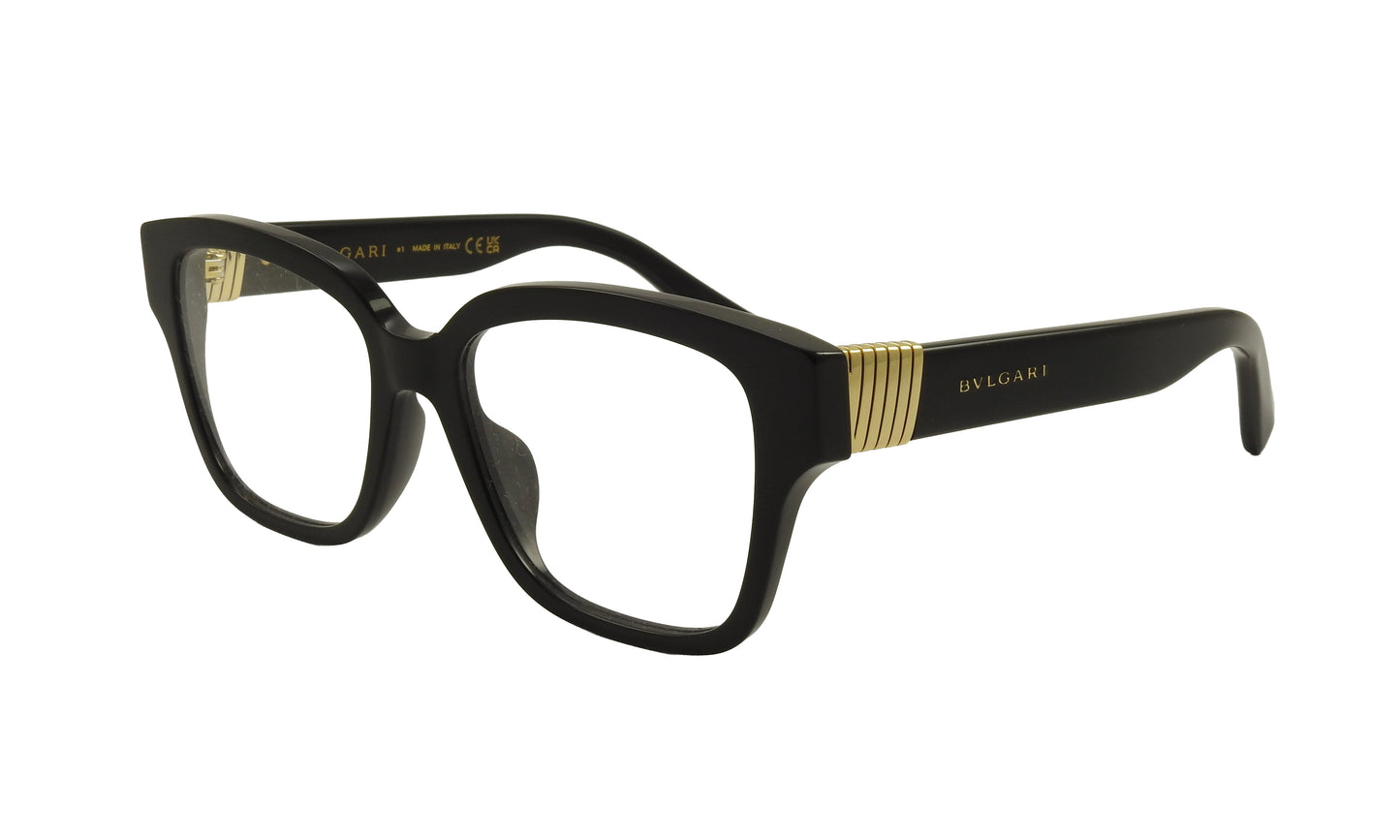 Lente Oftálmico Bvlgari TUBOGAS Negro