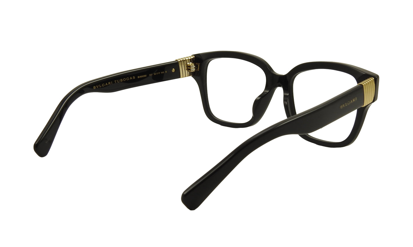 Lente Oftálmico Bvlgari TUBOGAS Negro