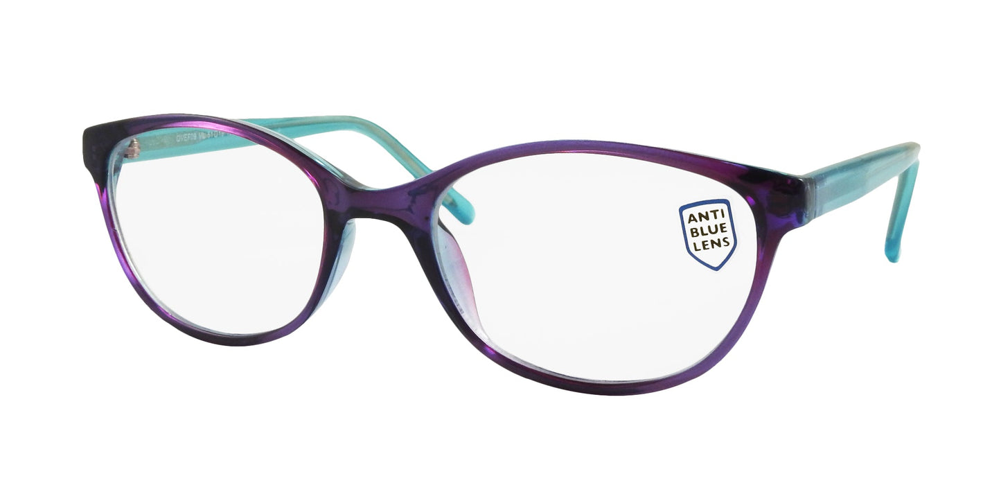 Lente Oftálmico Quality Vision QVEF09 Morado