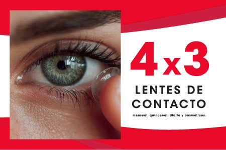 4x3 en Lentes de contacto