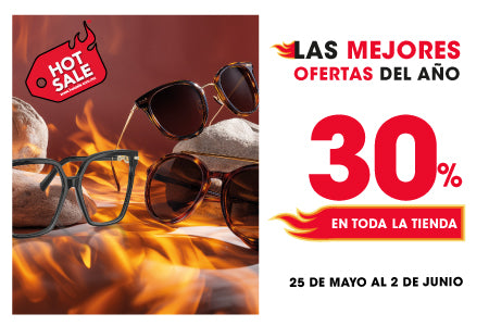 30% de descuento en toda la tienda