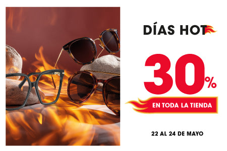 30% de descuento en toda la tienda