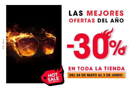 30% de descuento en toda la tienda