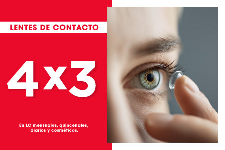 4x3 en Lentes de contacto