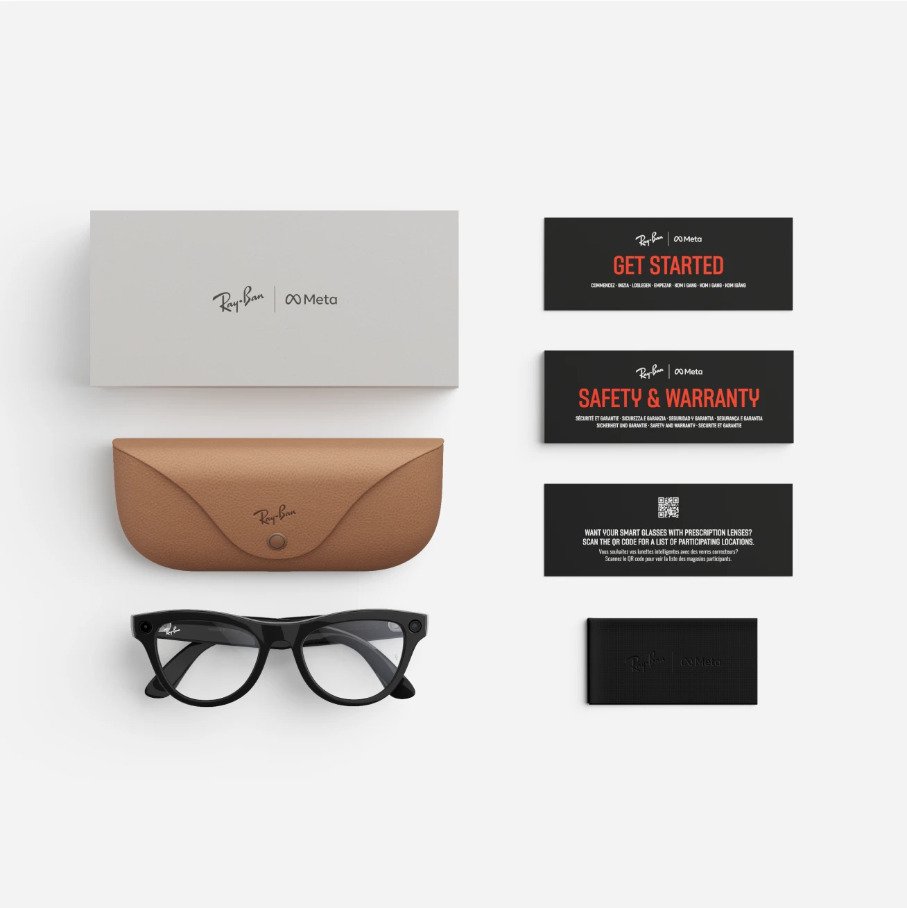 Lente Oftálmico Ray Ban Meta Skyler 0RW4010 Negro