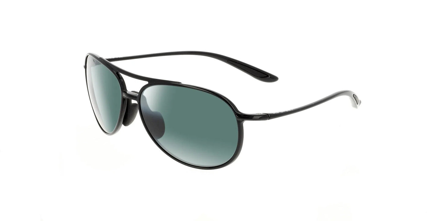 Lentes de Sol Maui Jim MJ0438 Negro-Ópticas LUX, Ve Más Allá