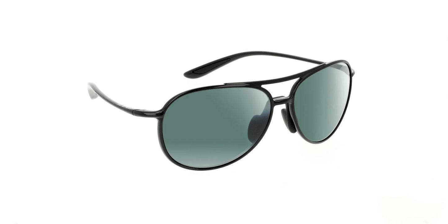 Lentes de Sol Maui Jim MJ0438 Negro-Ópticas LUX, Ve Más Allá