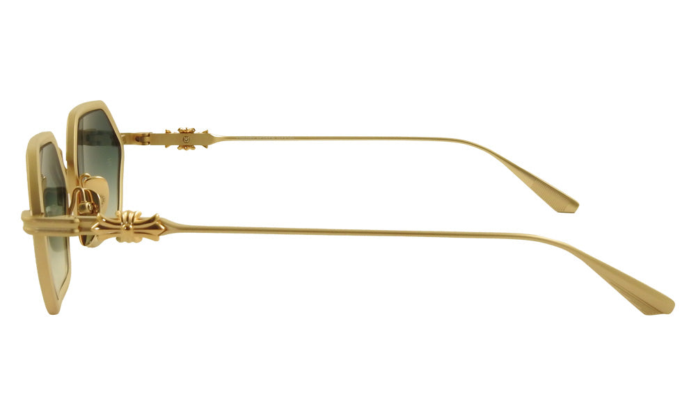 Lentes de Sol Chrome Hearts DATASS Dorado