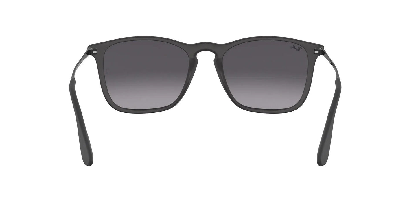 Lentes de Sol Ray Ban RB4187 Chris Negro-Ópticas LUX, Ve Más Allá